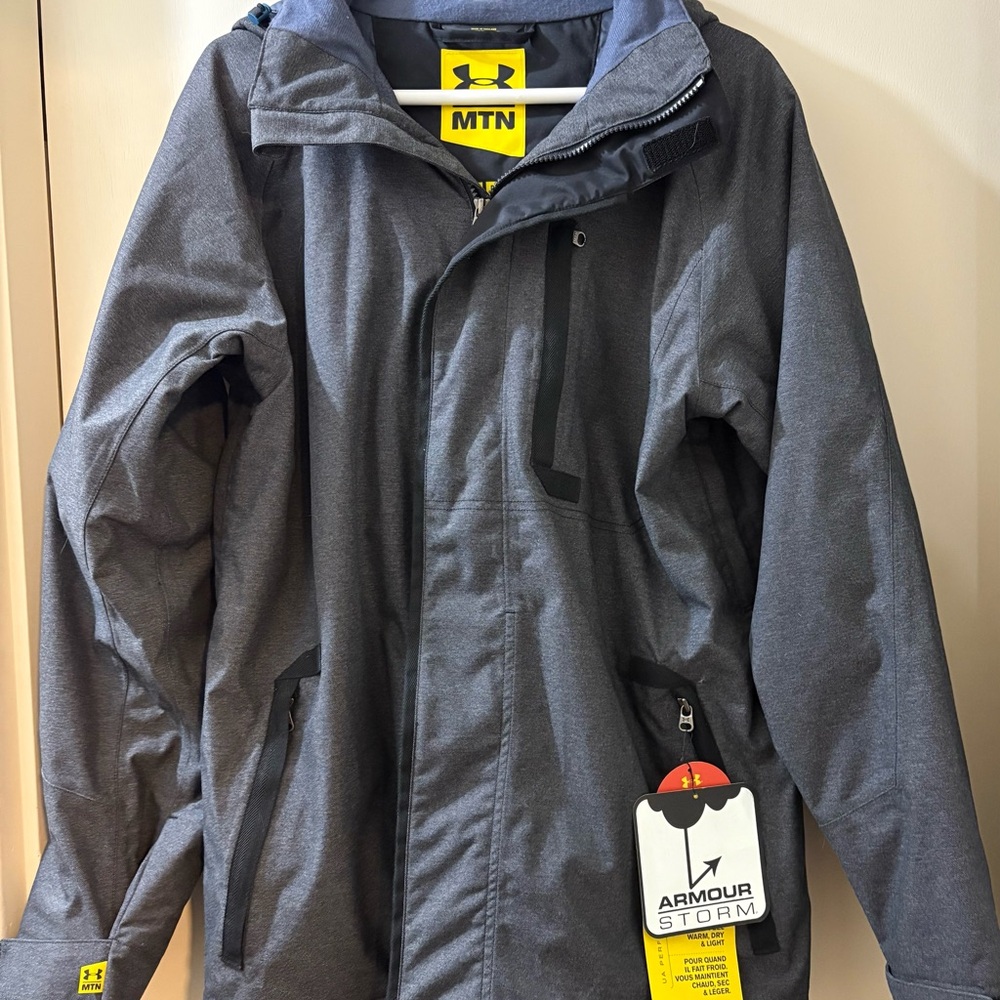 Under Armour Men's Dark Gray Performance Jacket